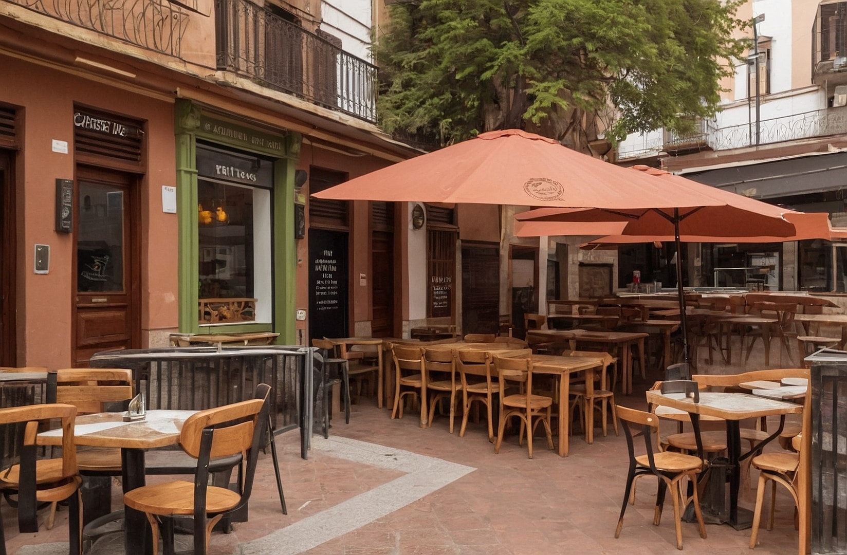 Café especialidad en un café.